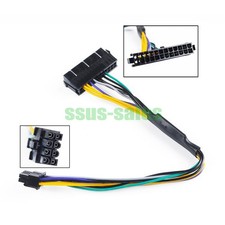 NEW ATX 24Pin To 8Pin Power Adapter Cable 30cm For Dell Desktop Server