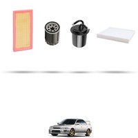 Hoffcar Set Service - 4 Filter FüR Subaru Impreza Ii 1.6 70Kw Von 2000