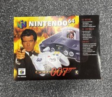 Boxed Goldeneye Console Nintendo N64 PAL VGC