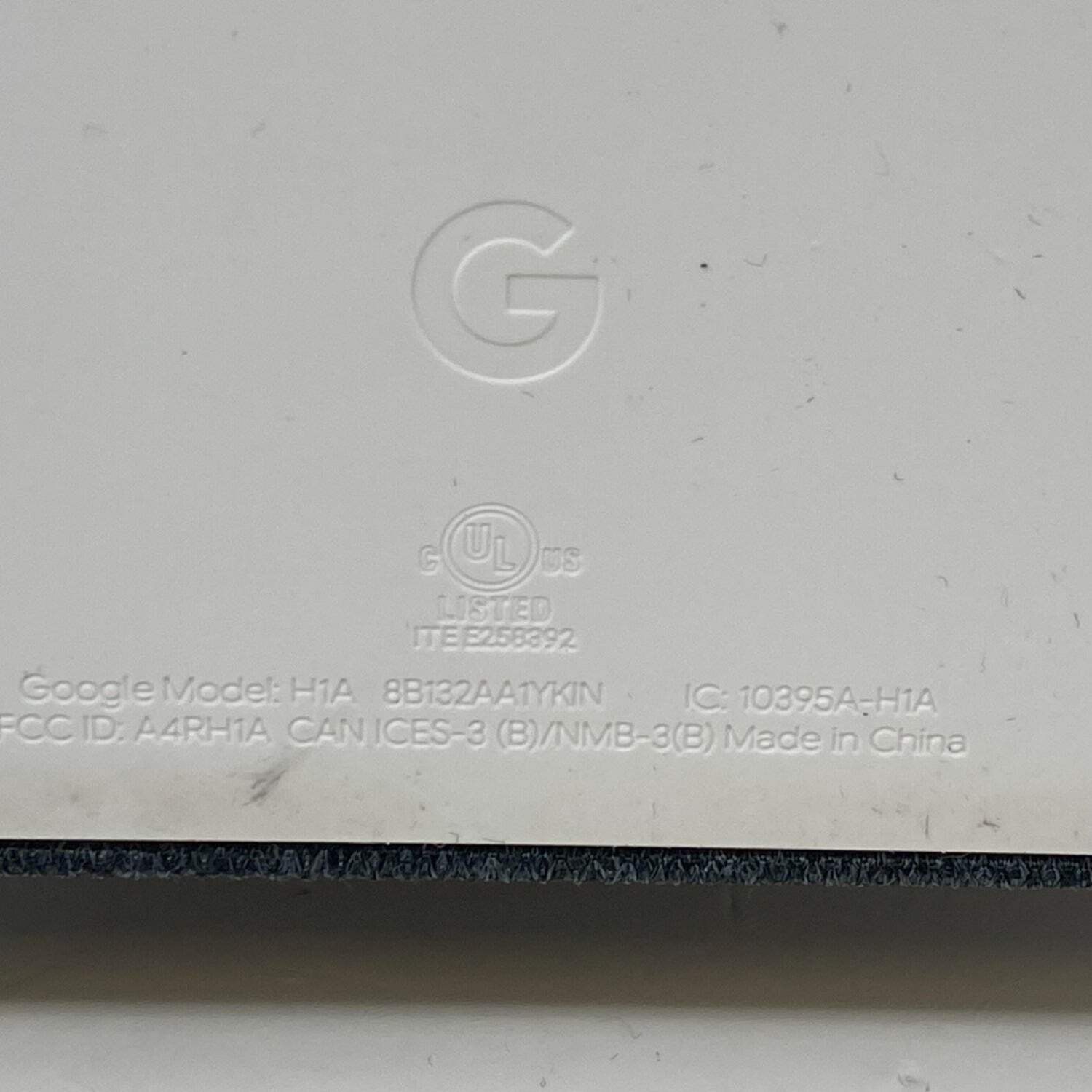 Google Nest Hub 1st Gen H1A Smart Display Speaker /Charcoal