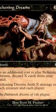 Sickening Dreams LP Light Play Torment MTG [10011]