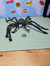 Scary Spider Halloween Prop realistic brown large plastic quality frightening