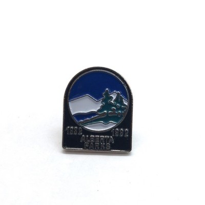 Alberta Parks 1932 1992 Anniversary Pin Canada Outdoors Souvenir Enamel