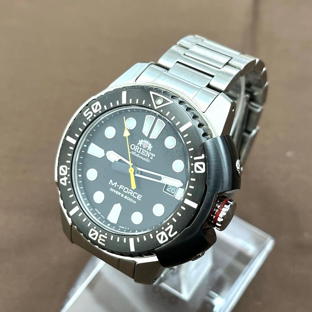 Orient M Force Diver Automatic Watch Stainless St… - image 2