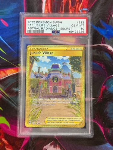 Jubilife Village graded PSA 10 for sale on eBay