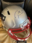 Tom Brady Patriots Signed Full-size Helmet. Replica Certified