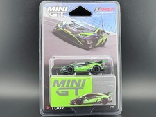 Mini GT Lamborghini Huracan GT3 EVO2 #78 Forte Racing 2024 IMSA #1062 1/64