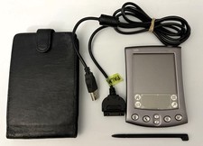 Palm Pilot m505 PDA with Case, Stylus Charging Cable - AS IS