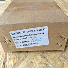 1Pack (160 St&uuml;ck ) Senkschrauben M8x40  NEU!!!