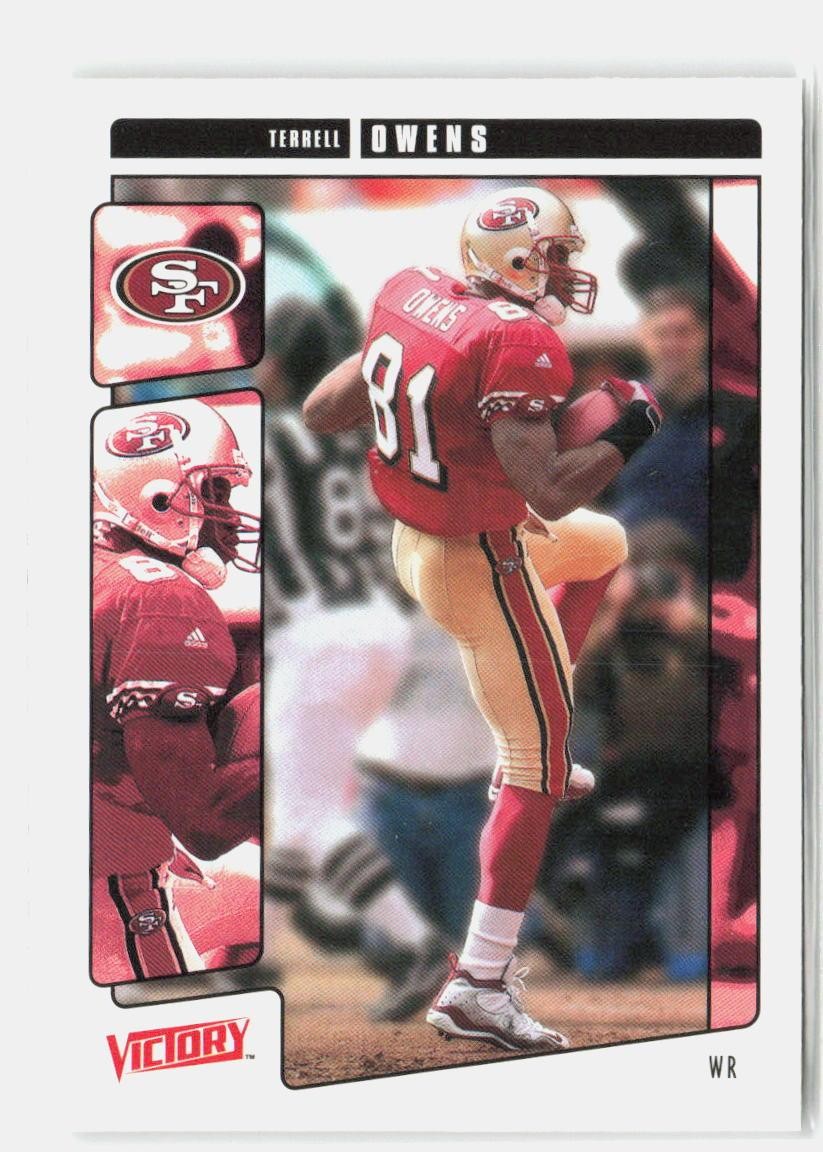 2001 Upper Deck Victory #309 Terrell Owens