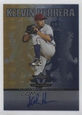 2011 Leaf Valiant Blue 63/99 Kelvin Herrera #VA-KH1 Auto 0s3