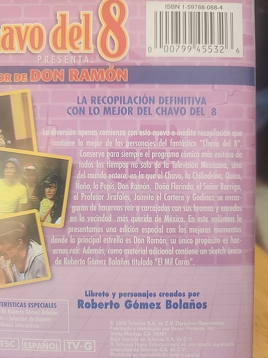 その他 Chavo Del 8: Lo Mejor De Don Ramon [DVD] El Chavo del 8 Presenta - Don Ramón (DVD, 2006) for sale