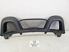  17-24 Oem Porsche 718 Boxster 982 Rear Headrest Seat Roll Bar Wind Deflector 
