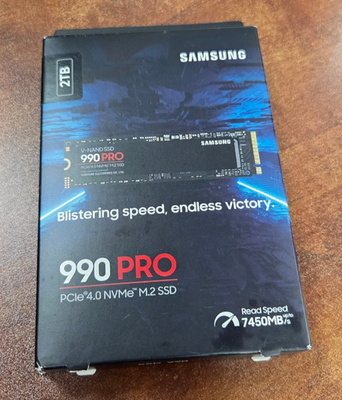 Buy Samsung 990 PRO 2TB NVMe PCIe 4.0 M.2 2280 (MZ-V9P2T0B/AM