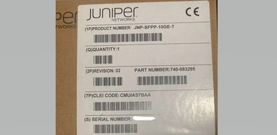 Juniper JNP-SFPP-10GE-T 740-083295 SFP+ 10GBASE-T 10GE RJ45 copper EX-SFP-10GE-T