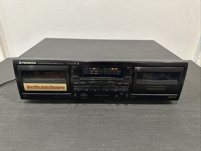 Pioneer CT-W205R Stereo Double Cassette Deck 