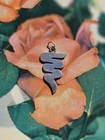 Vintage Sterling Zig Zag Pendant — photo 1