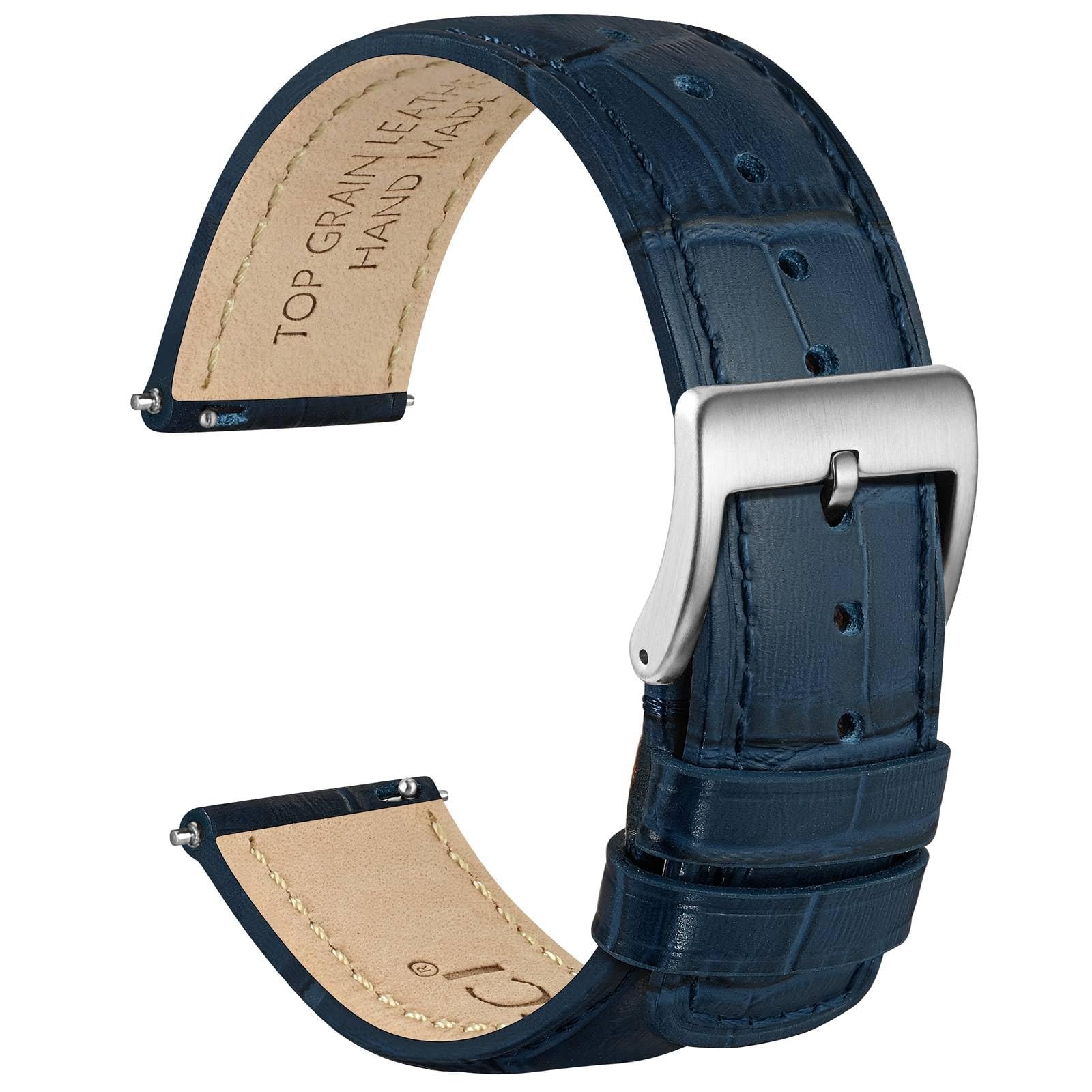 Bracelet montre 20mm cuir pour remplacer un bracelet usé avec élégance