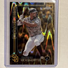 2025 Topps Gilded Collection Gold Wave /25 Xander Bogaerts Padres #147