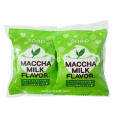 JAPAN PELICAN PUCHI-VERY MATCHA MILK FLAVOR SOAP(80g X 2pcs)