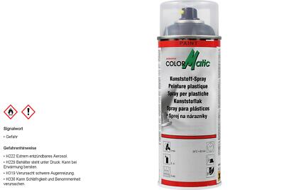 Colormatic Professional Kunststoffspray grau Plastikspray 400ml