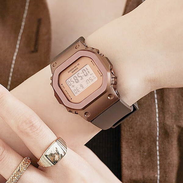 GM-S5600BR-5JF G-SHOCK bronze color theme model gshock wrist