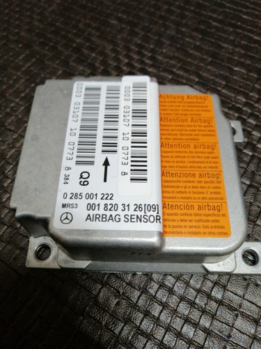 Orig. Mercedes-Benz A-Klasse W168 Airbagsteuergerät Modul 0018203126 0285001222