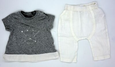 Light Original Baby Set Pants Shirt by Bellybutton Size 68