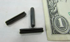 Lot 25 Slotted Spring Pins 1/8" x 5/8" High Carbon Steel Drift Roll Pins Punch