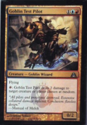 Goblin Test Pilot - Dragon's Maze: #74, Magic: The Gathering Lp R38