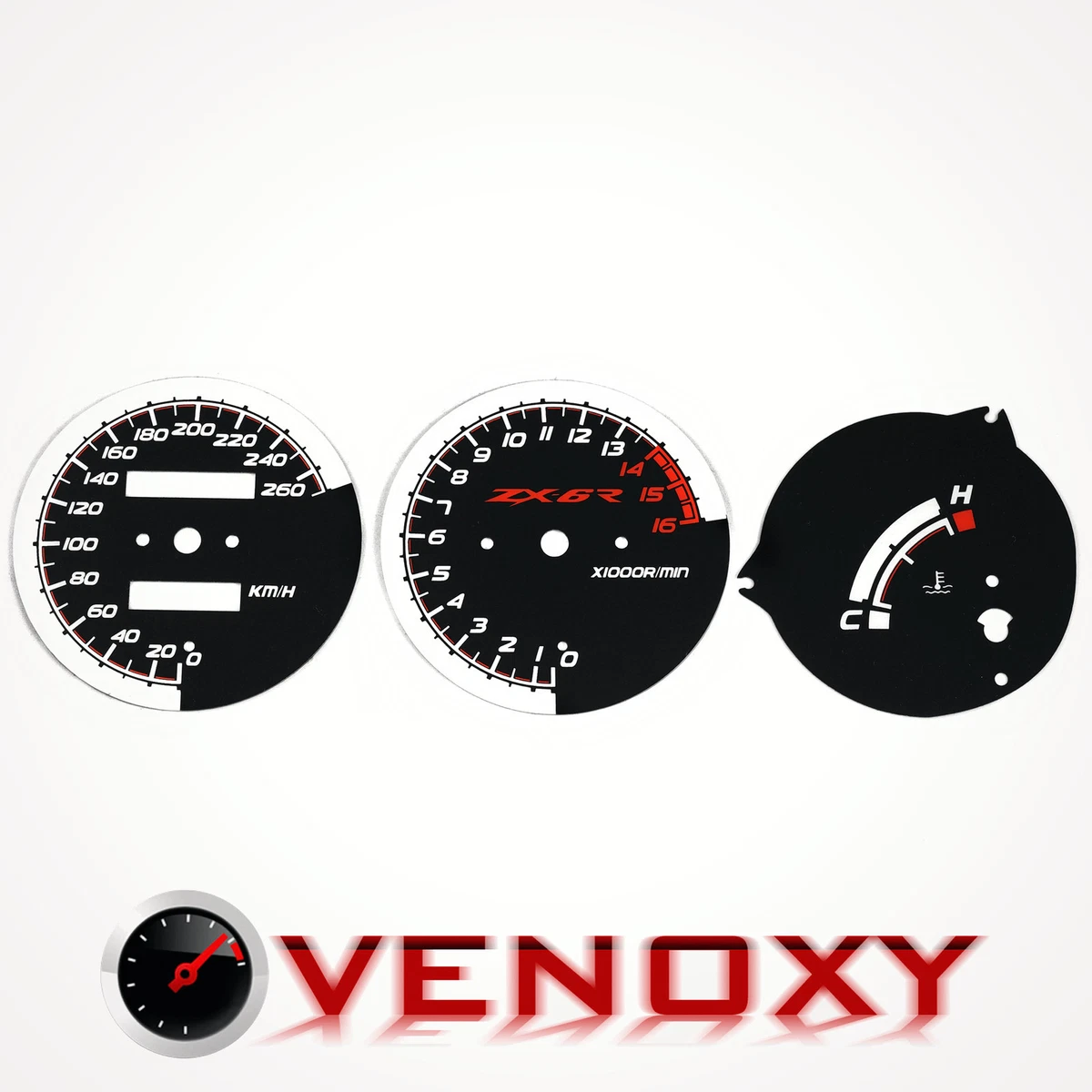 Motorcycle Instruments and Gauges for 1995 Kawasaki Ninja ZX6 for