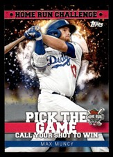 2022 Topps #HRC-25 Max Muncy Home Run Challenge Code Cards (Series One) card