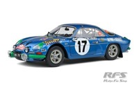 Alpine Renault A110 Rallye Rally Monte Carlo 1972 Darniche 1:18 Solido 1804206
