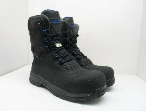 black winter work boots