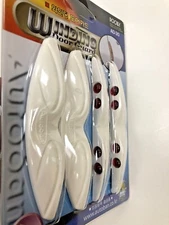 4x Korea Made WHITE Reflator Car Door Edge Anti-collision Protector Guard Strip