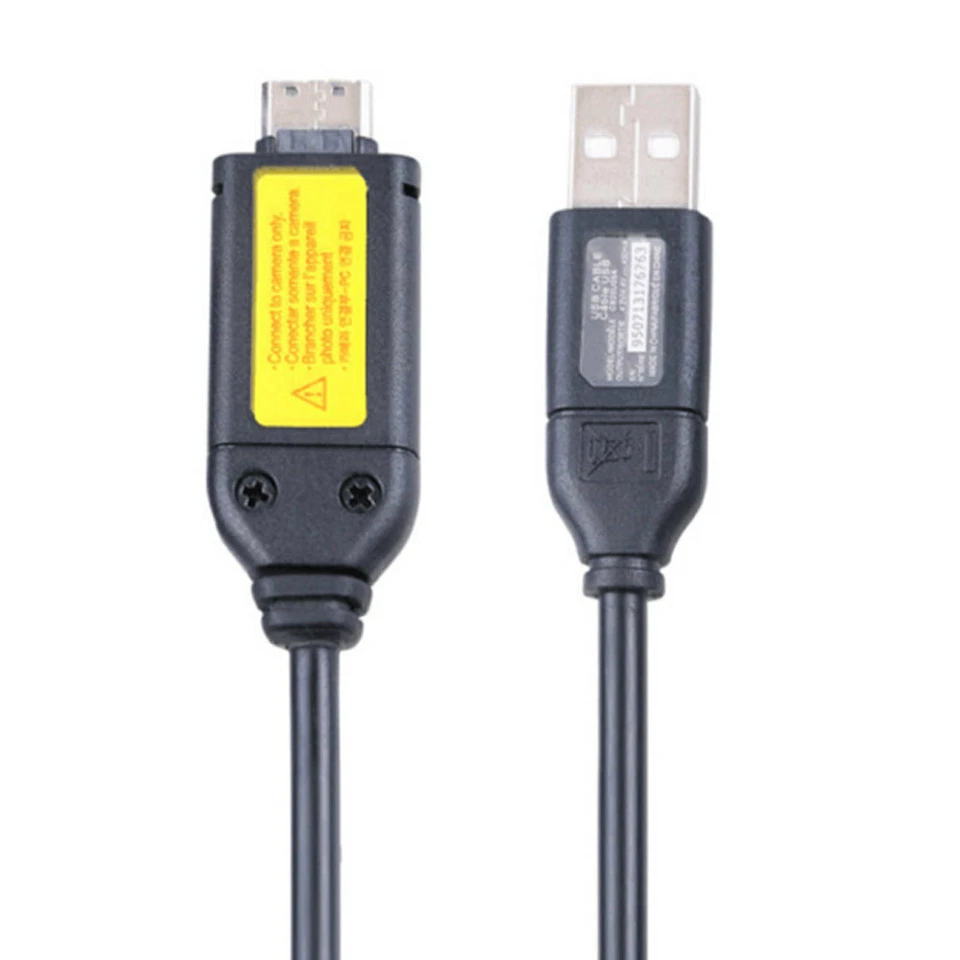 USB DC Battery Charger +Data SYNC Cable Cord Lead for Samsung SL600 SL605 Camera - Image 3 of 4