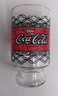 1970's COCA COLA Large Soda Glass Cup Carnival Prize Vintage 32oz