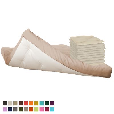 [vita-line]  8 Lagen Baumwolle Futon Matratze Vita-line Modell 5