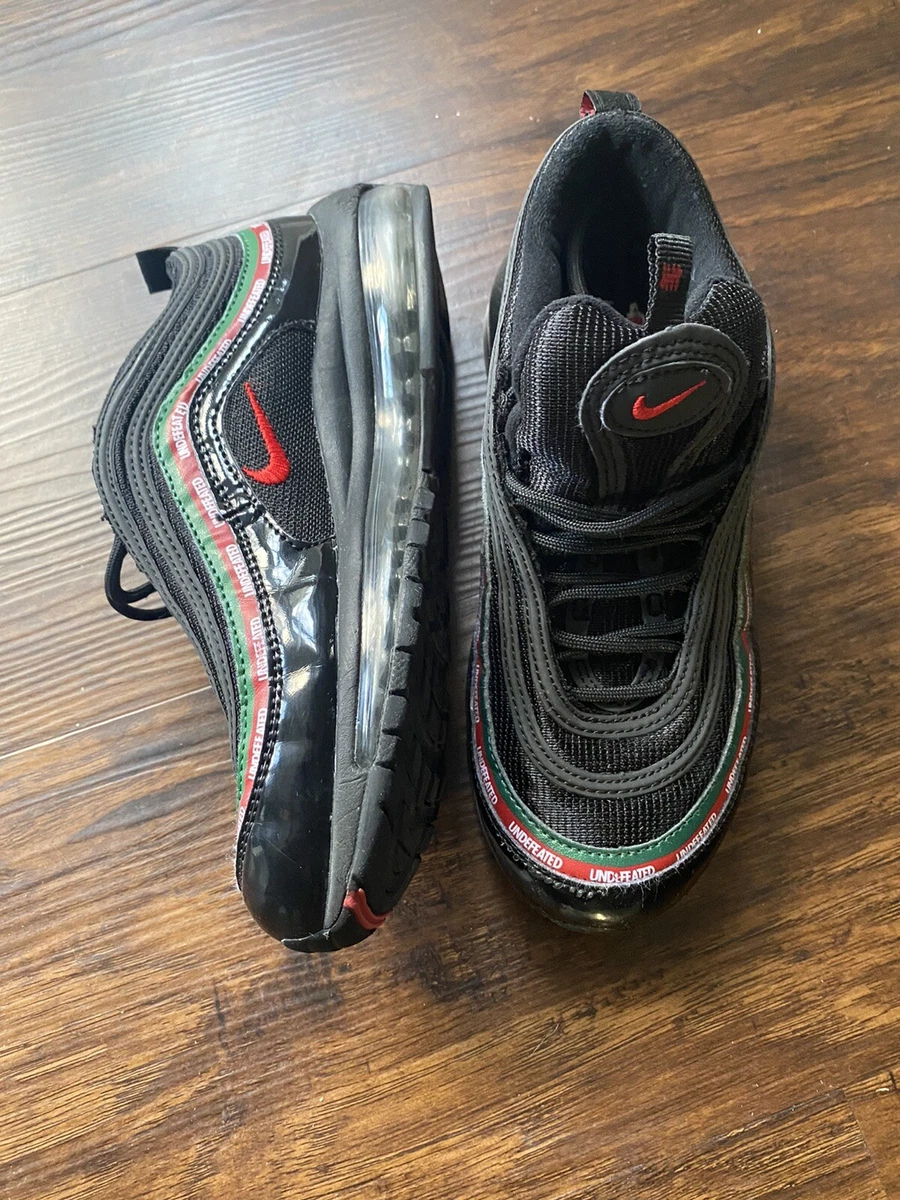 Rare UNDEFEATED NIKE Air Max 97 OG 1986-001 Black - Women Size 5.5