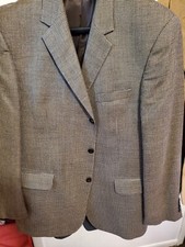 gianfranco ruffini 3 Button Silk  Wool blazer 44L