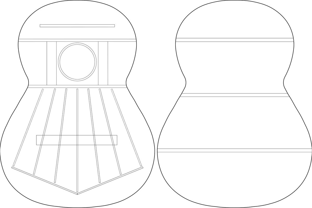 Lot - GAGE OM (000 SIZE) ACOUSTIC GUITAR Top In German Bear-claw Spruce - Foto 2