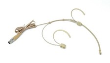 Headset Omnidirectional Mic w/ 4-pin mini XLR TA4F for Shure Wireless Body-Packs