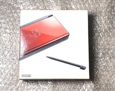Nintendo DS Lite Crimson Black Console Box  Manual Japanese Version