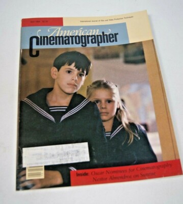 American Cinematographer Magazine April 1984 Oscar Nominees Nestor Alemandros 