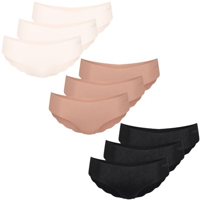 3 Damen Hipster von SLOGGI Zero Modal Slip seamless Abschlüsse weich leicht