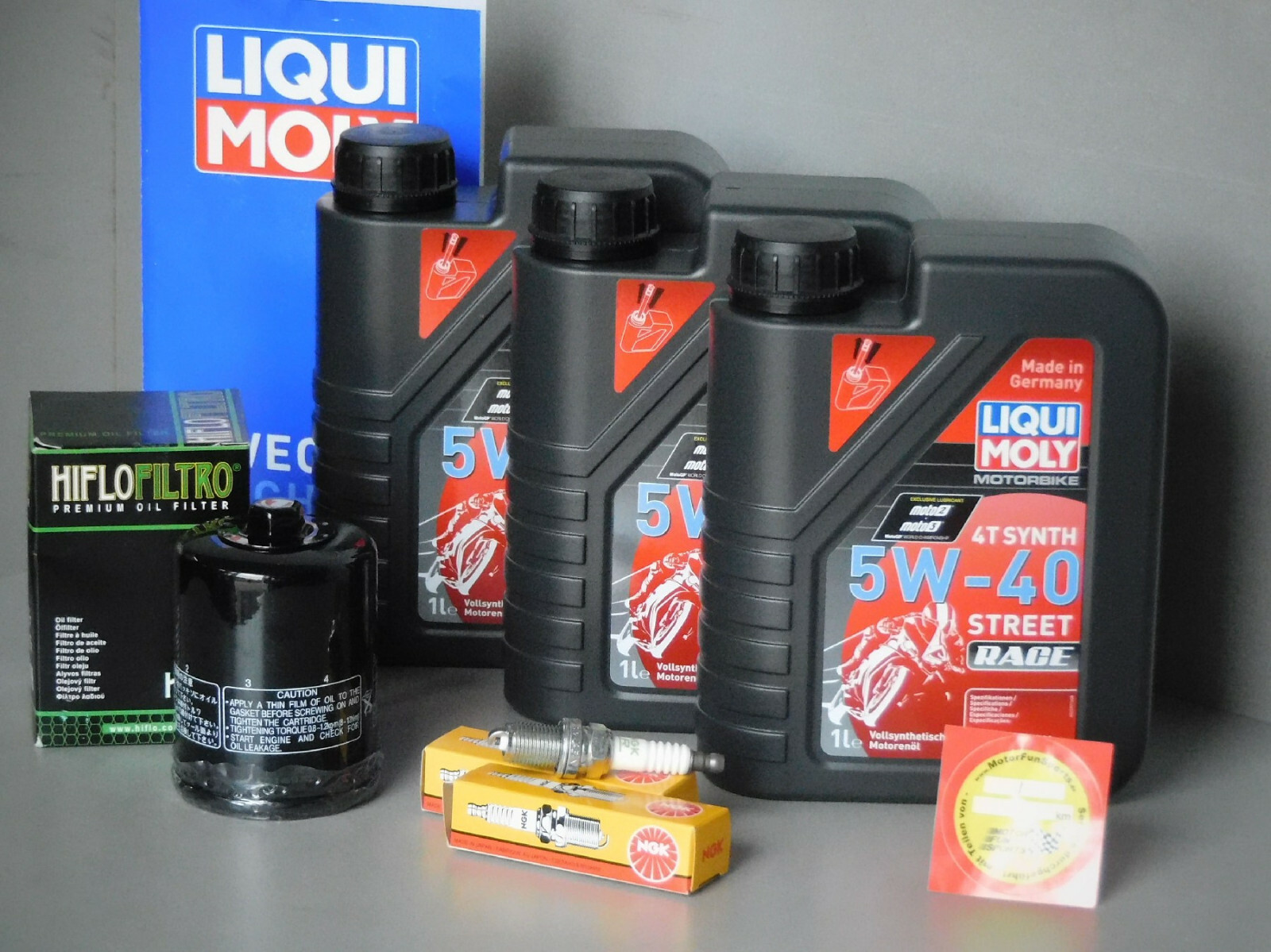 Maintenance Set Polaris RZR 900, Inspection Oil Filter Spark Plug Oil