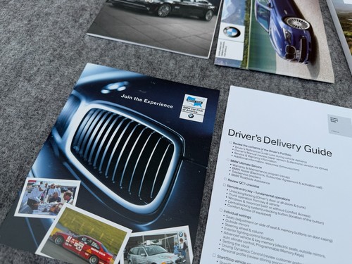 BMW F01 F02 ALPINA B7 2011-2015 OEM OWNERS MANUAL BOOKS BOOK SET - Picture 2 of 11
