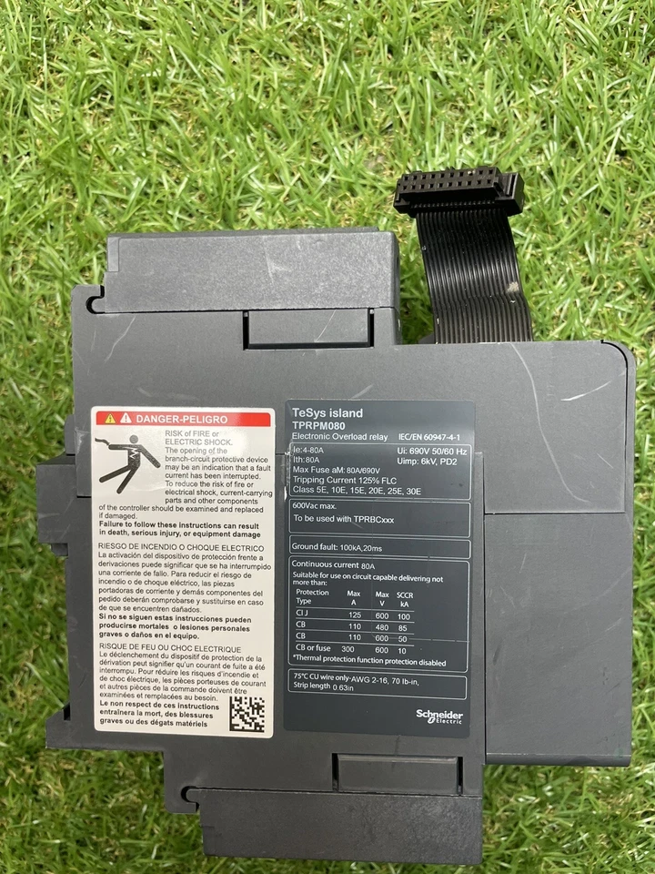 Schneider TPRPM080 Power interface module TeSys island 80A AC-1, 80A AC-3, 37kW - Photo 3/4