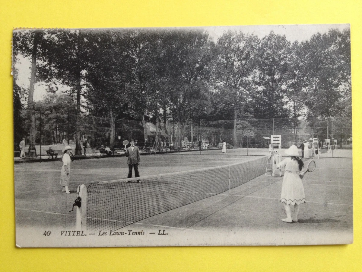 CARTE POSTALE ILLUSTRATION vintage LAWN TENNIS series, vierge édit 80's TBE EUR 2,54 - FR