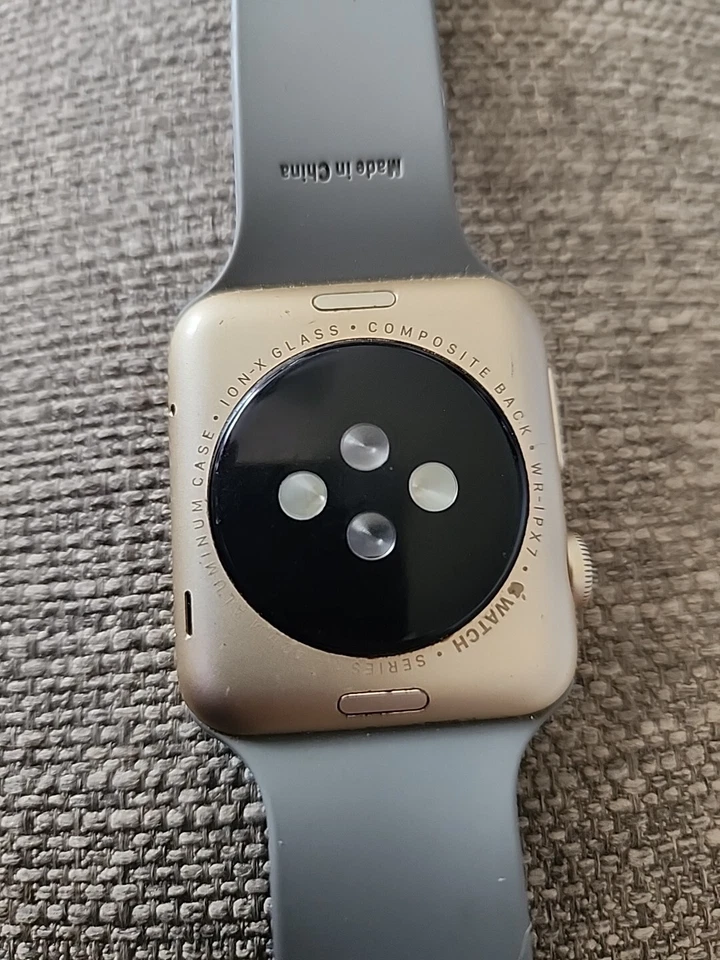 Apple Watch Series 1 42mm Gold Aluminum Case LOCKED - Image 2 of 4
